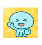 キラキラふわふわクラゲ@SFW（個別スタンプ：5）
