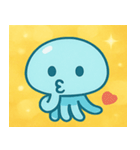 キラキラふわふわクラゲ@SFW（個別スタンプ：12）