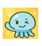 キラキラふわふわクラゲ@SFW（個別スタンプ：22）