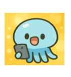 キラキラふわふわクラゲ@SFW（個別スタンプ：27）