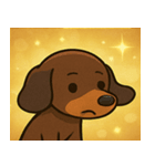 キラキラでのびのびダックス@SFW（個別スタンプ：24）