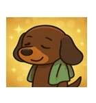 キラキラでのびのびダックス@SFW（個別スタンプ：27）