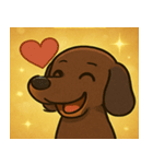 キラキラでのびのびダックス@SFW（個別スタンプ：29）