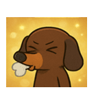 キラキラでのびのびダックス@SFW（個別スタンプ：30）