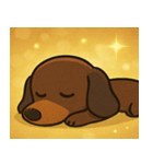 キラキラでのびのびダックス@SFW（個別スタンプ：32）