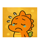 キラキラゆらゆらタツノオトシゴ@SFW（個別スタンプ：3）