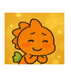 キラキラゆらゆらタツノオトシゴ@SFW（個別スタンプ：4）