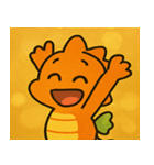 キラキラゆらゆらタツノオトシゴ@SFW（個別スタンプ：6）