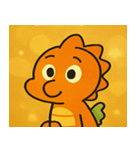キラキラゆらゆらタツノオトシゴ@SFW（個別スタンプ：8）
