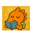 キラキラゆらゆらタツノオトシゴ@SFW（個別スタンプ：9）