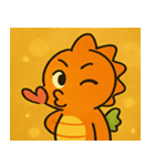 キラキラゆらゆらタツノオトシゴ@SFW（個別スタンプ：16）