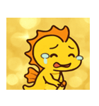 キラキラゆらゆらタツノオトシゴ@SFW（個別スタンプ：17）