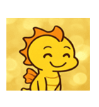 キラキラゆらゆらタツノオトシゴ@SFW（個別スタンプ：18）