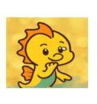 キラキラゆらゆらタツノオトシゴ@SFW（個別スタンプ：27）