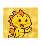 キラキラゆらゆらタツノオトシゴ@SFW（個別スタンプ：29）