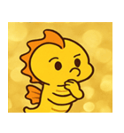 キラキラゆらゆらタツノオトシゴ@SFW（個別スタンプ：32）