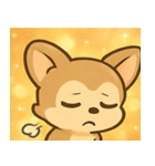 キラキラだけど気が強いチワワ@SFW（個別スタンプ：1）