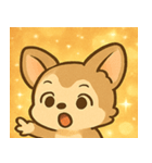 キラキラだけど気が強いチワワ@SFW（個別スタンプ：4）