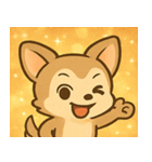 キラキラだけど気が強いチワワ@SFW（個別スタンプ：13）