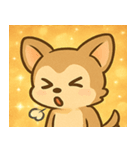 キラキラだけど気が強いチワワ@SFW（個別スタンプ：15）