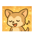 キラキラだけど気が強いチワワ@SFW（個別スタンプ：16）