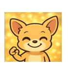 キラキラだけど気が強いチワワ@SFW（個別スタンプ：18）