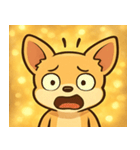 キラキラだけど気が強いチワワ@SFW（個別スタンプ：19）