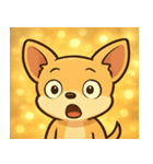 キラキラだけど気が強いチワワ@SFW（個別スタンプ：20）