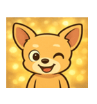 キラキラだけど気が強いチワワ@SFW（個別スタンプ：22）
