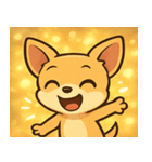 キラキラだけど気が強いチワワ@SFW（個別スタンプ：24）