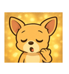 キラキラだけど気が強いチワワ@SFW（個別スタンプ：27）