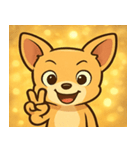 キラキラだけど気が強いチワワ@SFW（個別スタンプ：30）