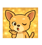 キラキラだけど気が強いチワワ@SFW（個別スタンプ：32）