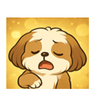 キラキラふわもこシーズー@SFW（個別スタンプ：10）