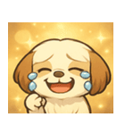 キラキラふわもこシーズー@SFW（個別スタンプ：17）