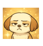 キラキラふわもこシーズー@SFW（個別スタンプ：19）