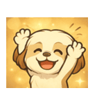 キラキラふわもこシーズー@SFW（個別スタンプ：23）