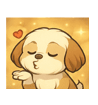 キラキラふわもこシーズー@SFW（個別スタンプ：32）
