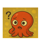 キラキラ手足多めのタコ@SFW（個別スタンプ：12）