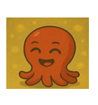 キラキラ手足多めのタコ@SFW（個別スタンプ：21）