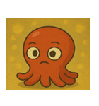 キラキラ手足多めのタコ@SFW（個別スタンプ：22）