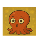 キラキラ手足多めのタコ@SFW（個別スタンプ：24）