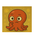 キラキラ手足多めのタコ@SFW（個別スタンプ：26）