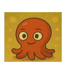 キラキラ手足多めのタコ@SFW（個別スタンプ：29）