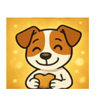 キラキラ元気ジャックラッセル@SFW（個別スタンプ：5）