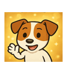 キラキラ元気ジャックラッセル@SFW（個別スタンプ：12）