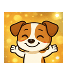 キラキラ元気ジャックラッセル@SFW（個別スタンプ：20）