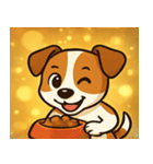 キラキラ元気ジャックラッセル@SFW（個別スタンプ：25）