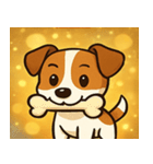 キラキラ元気ジャックラッセル@SFW（個別スタンプ：27）