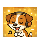 キラキラ元気ジャックラッセル@SFW（個別スタンプ：28）